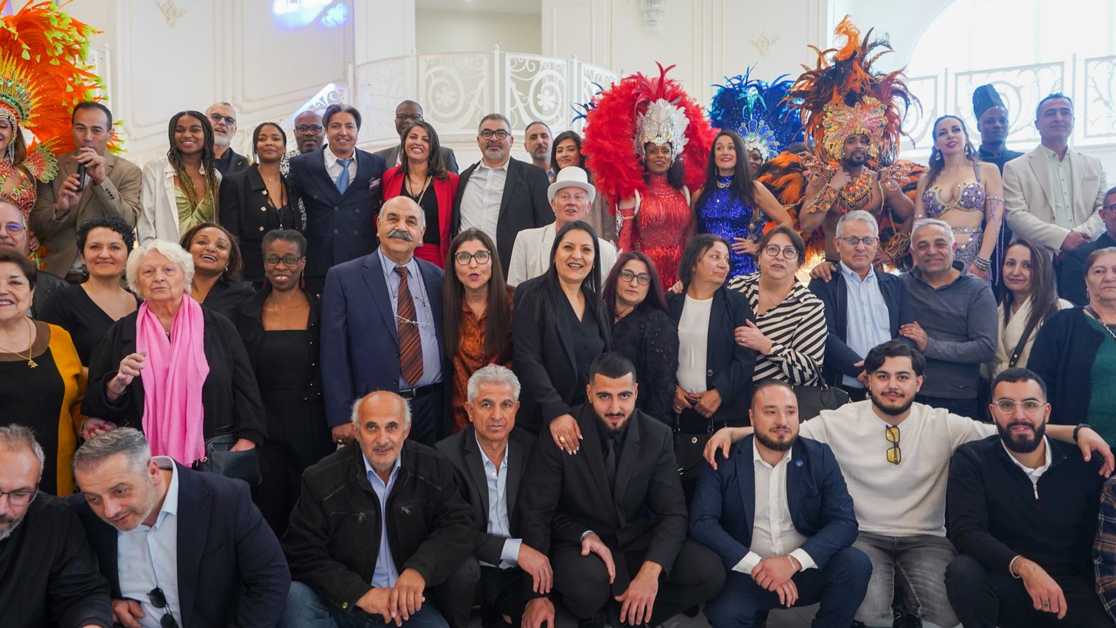 Groupe de participants réunis lors d'un séminaire